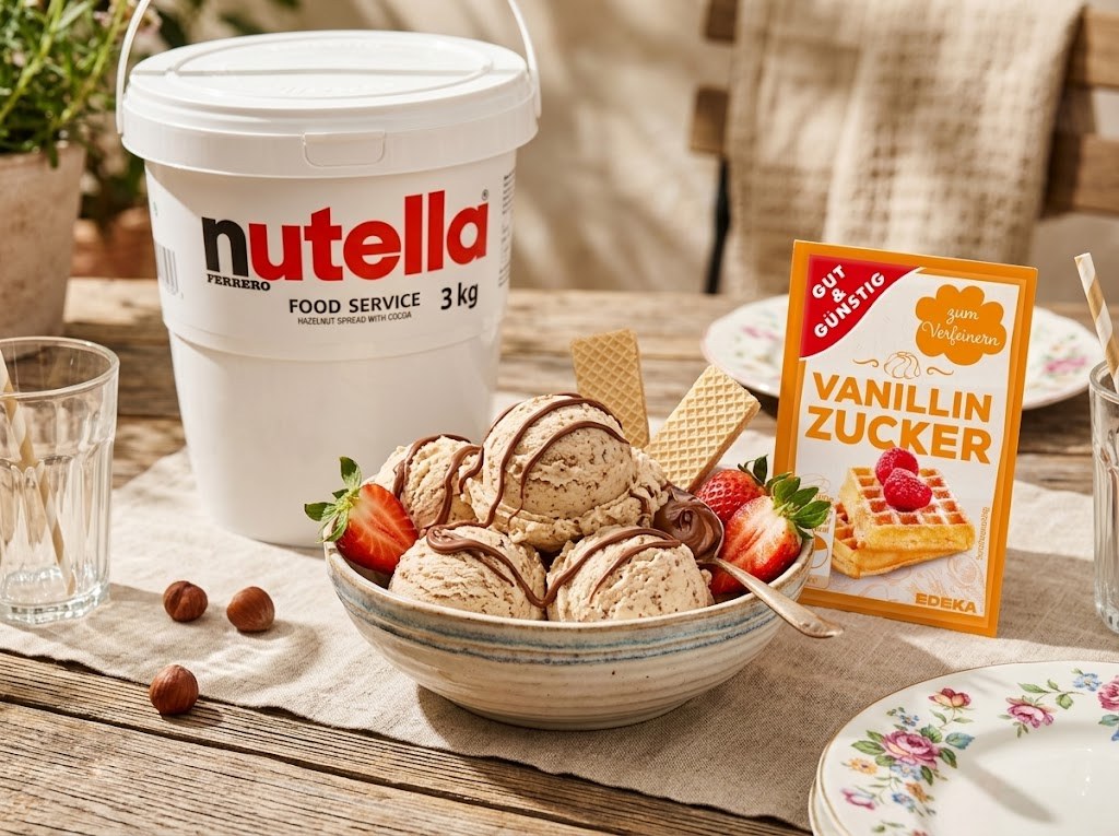 Servírovaná domácí zmrzlina s Ferrero Nutella 3 kg