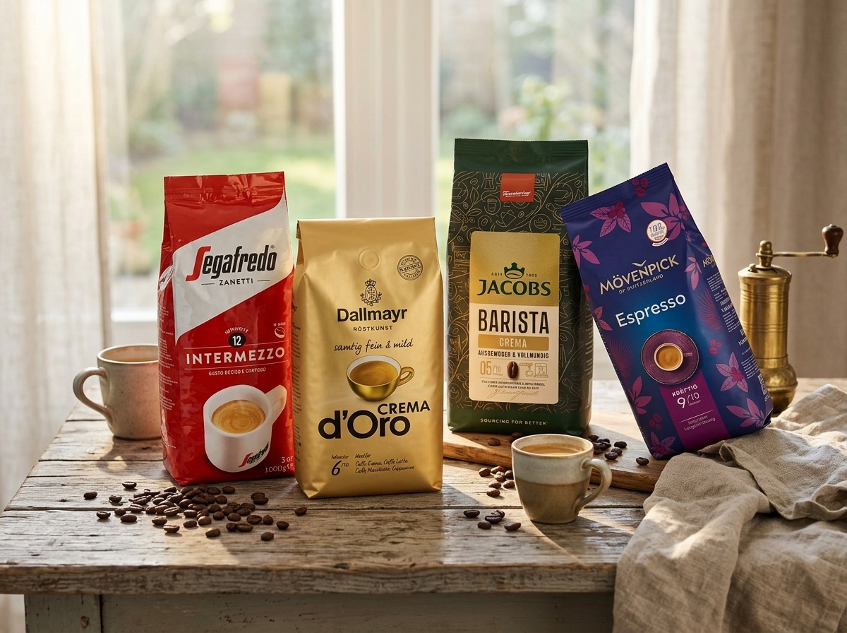 Více káv z našeho e-shopu na jednom stole