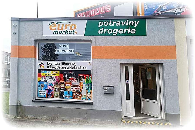 Kamenná prodejna NěmeckýEshop.cz / Euromarket v Plzni