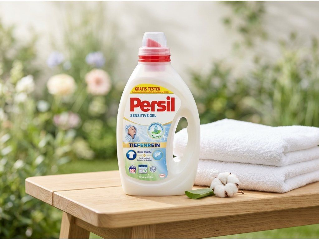 Persil Sensitive Gel - jemný kontext a svěžest