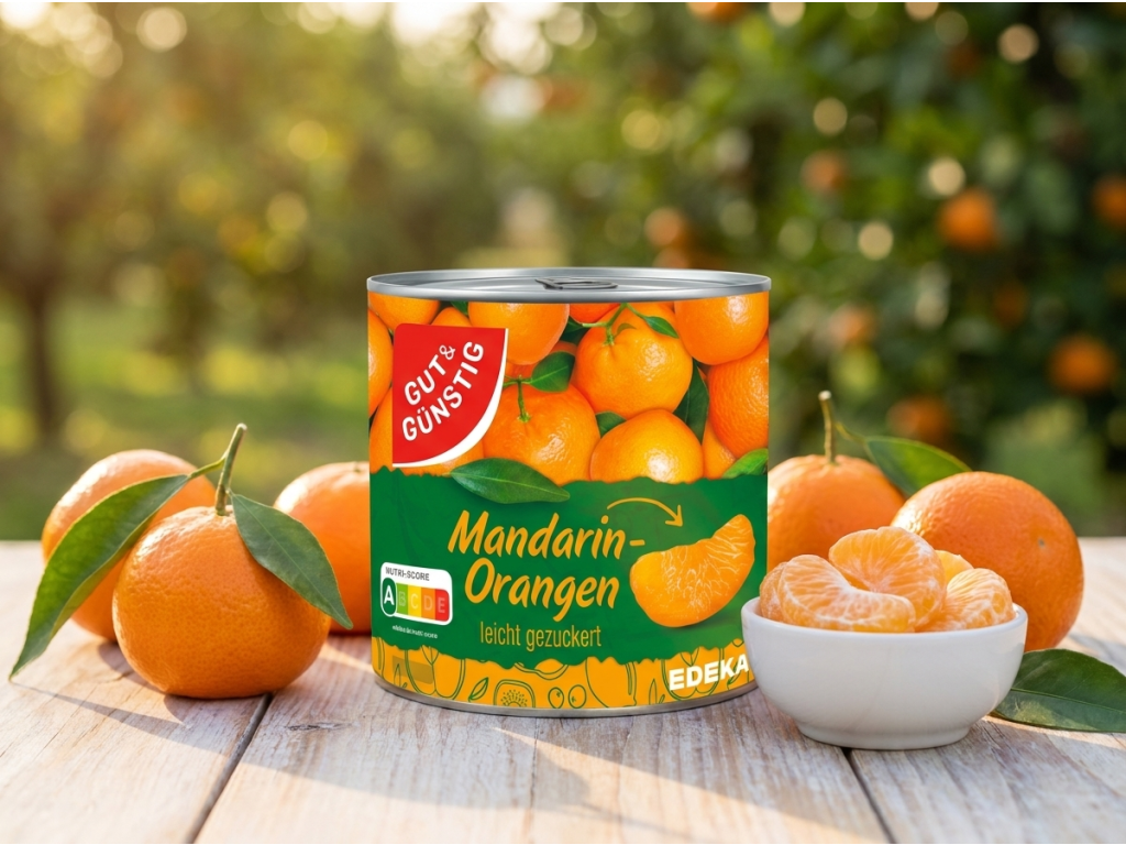 G&G Mandarinky loupané v přírodním prostředí