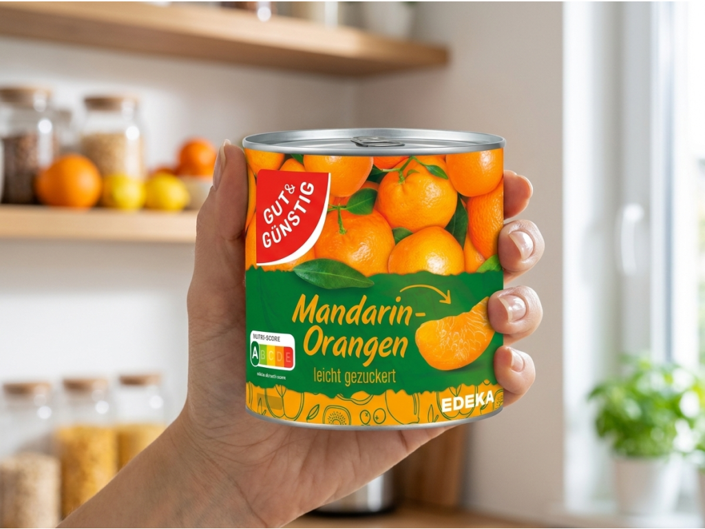 G&G Mandarinky loupané držené v ruce