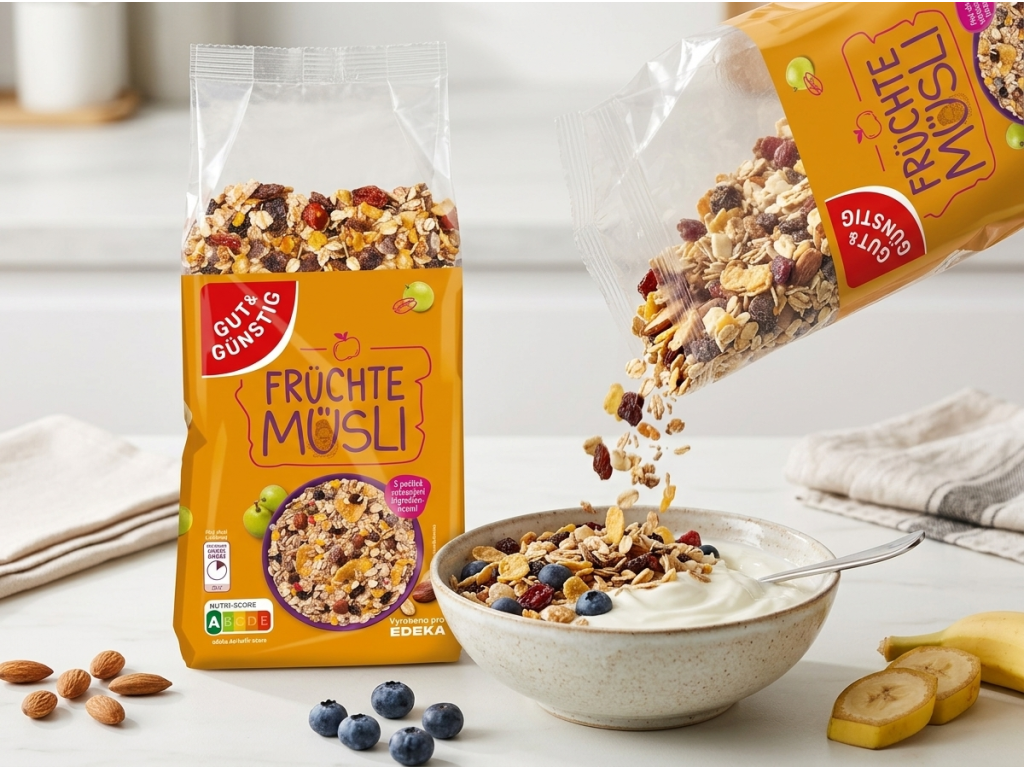 Použití G&G ovocného müsli