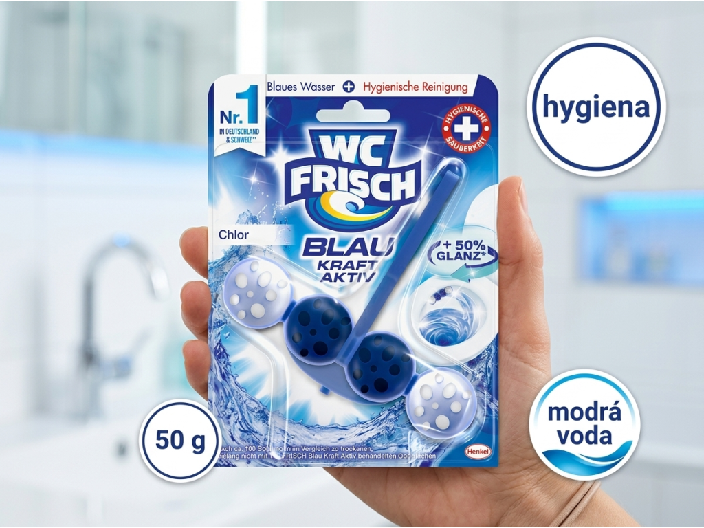 WC Frisch Chlor v ruce