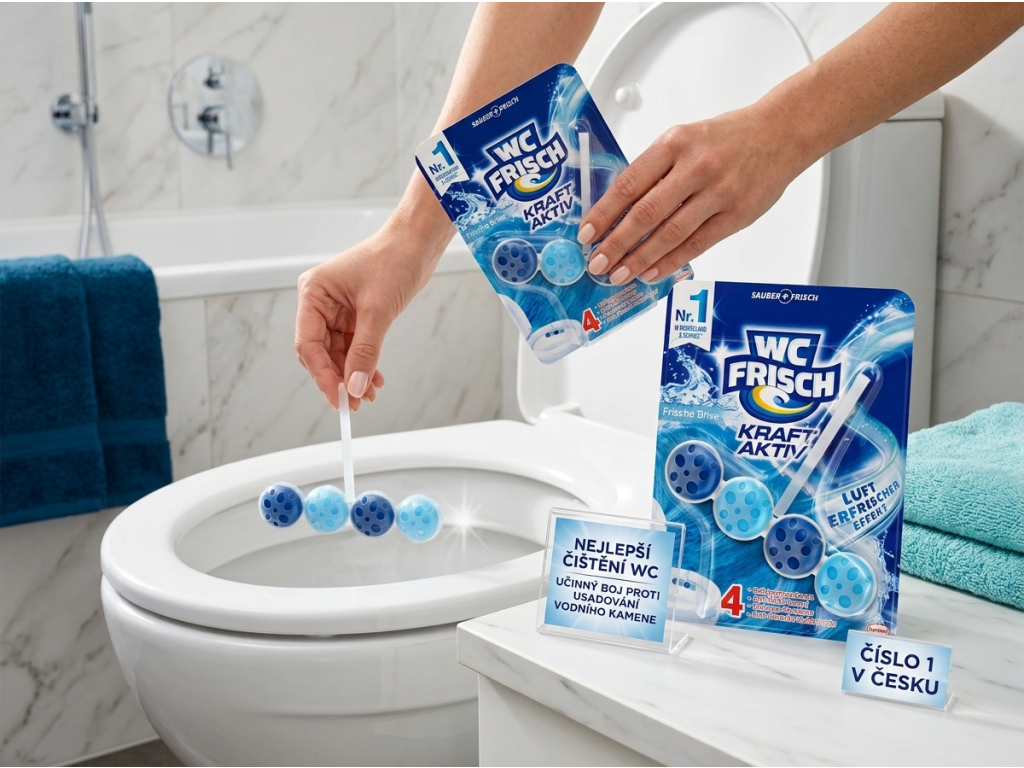 Použití WC Frisch Frische Brise