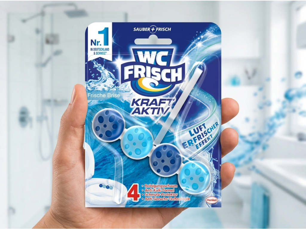 WC Frisch Frische Brise v ruce