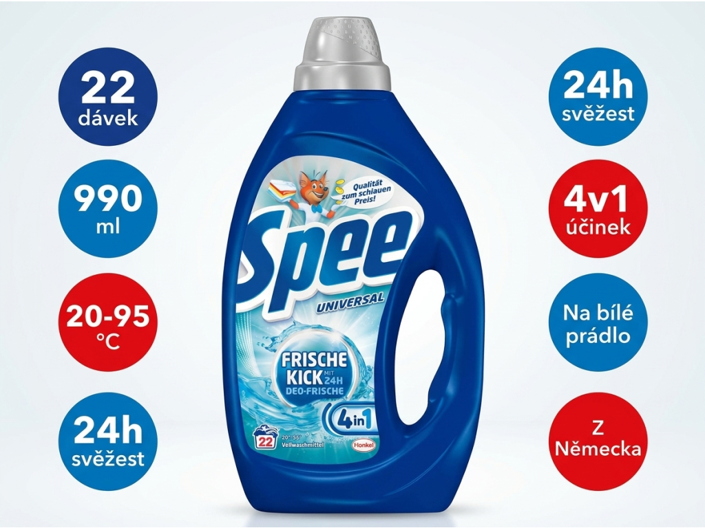 Spee AktivGel Frische-Kick - přehled výhod