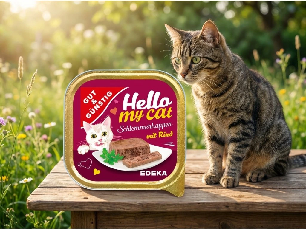 G&G Paštika s hovězím masem pro kočky v přírodním prostředí