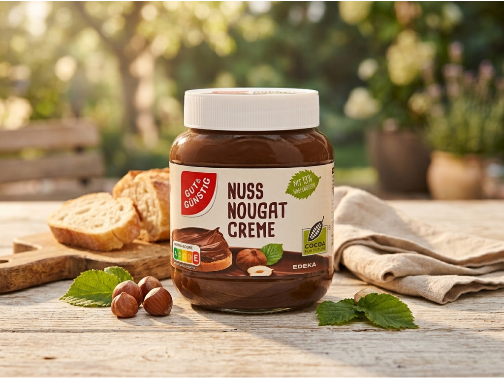 G&G Oříškový nugátový krém 400g v přírodním prostředí