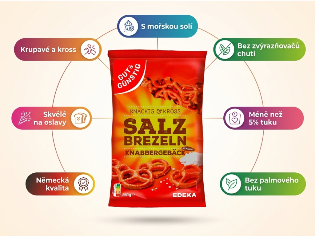 G&G Slané tyčinky 250g - přehled výhod
