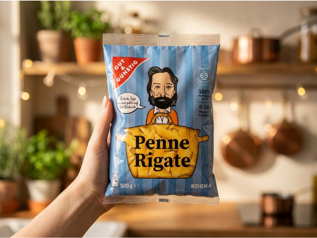 G&G Penne Rigate 500 g v ruce