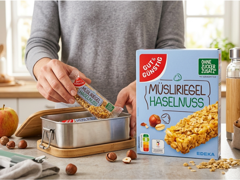Použití G&G müsli tyčinek