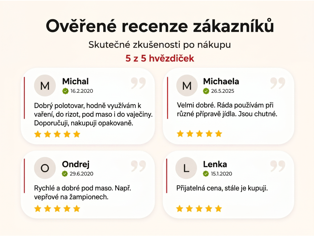 Ověřené recenze zákazníků NěmeckýEshop.cz