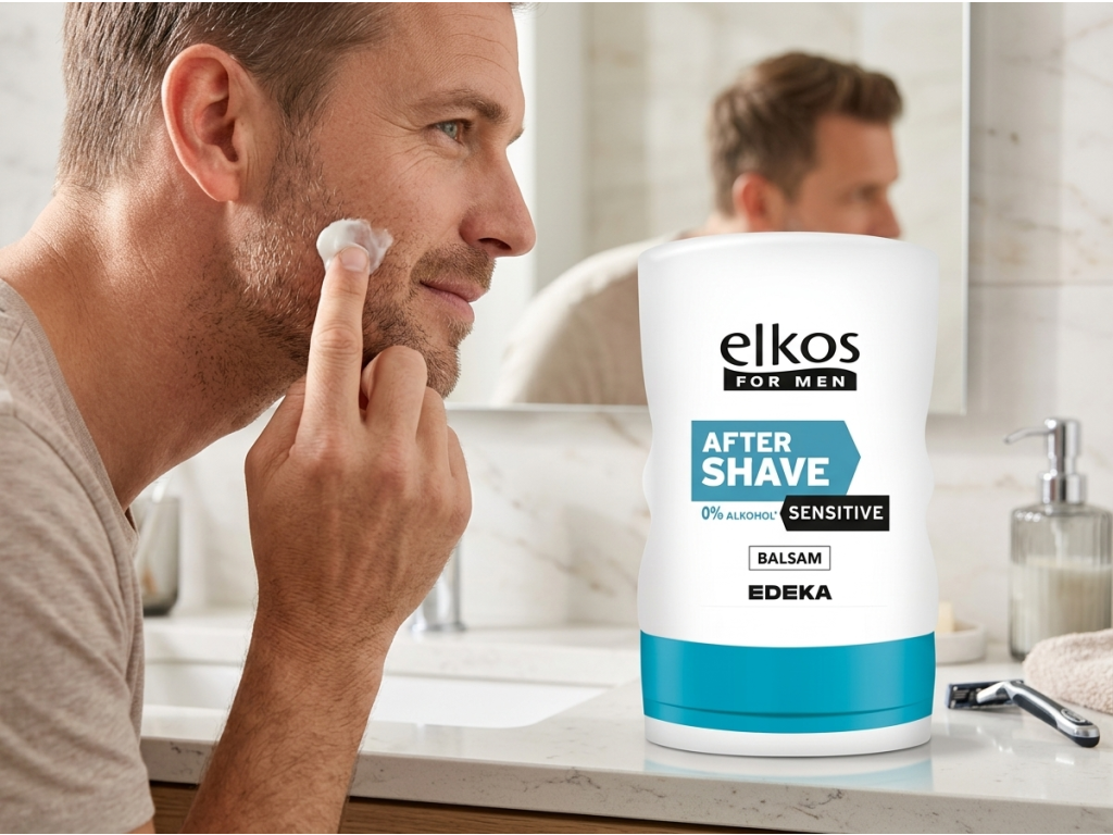 Elkos Sensitive balzám po holení 100 ml při použití po holení