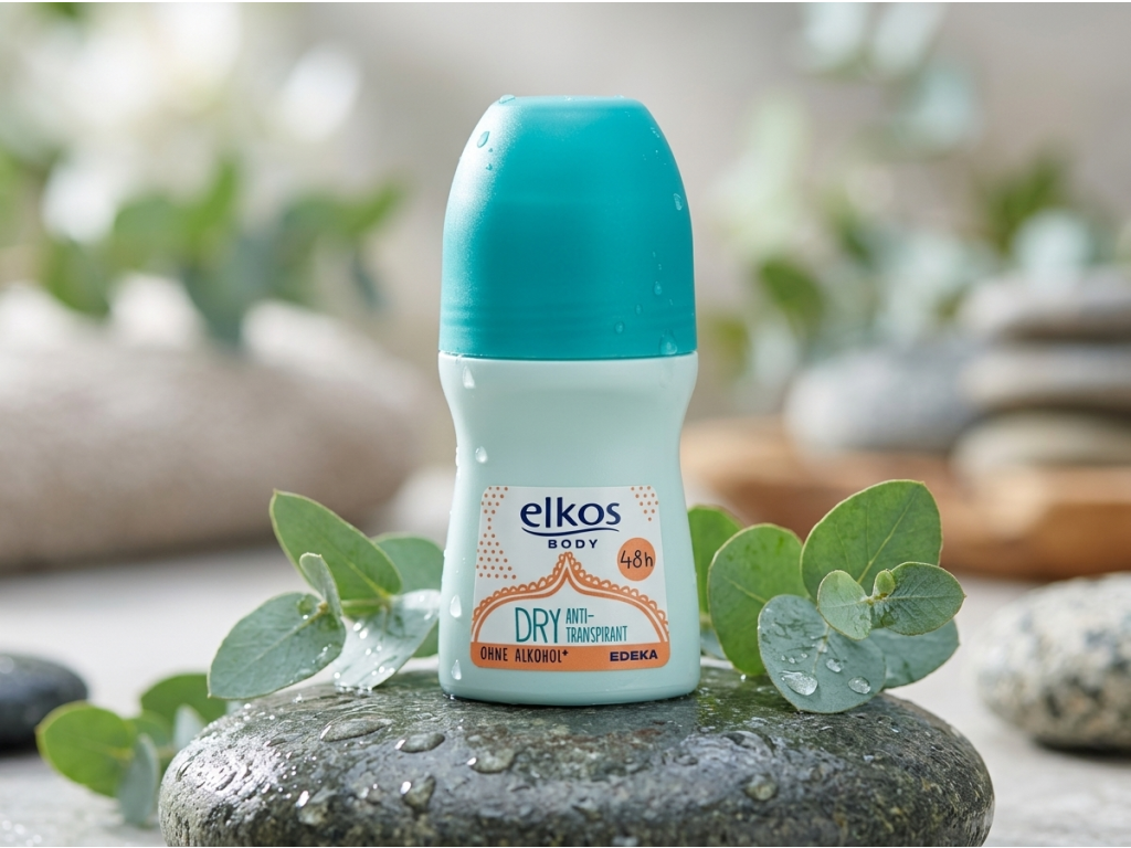 Elkos Dry antiperspirant v přírodním svěžím prostředí