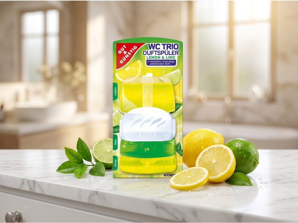 G&G WC TRIO Lemon & Lime se svěžími citrusy