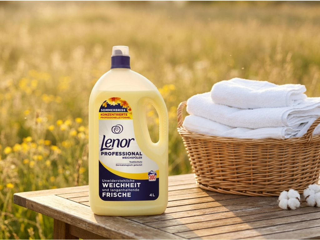 Lenor Professional aviváž Sommerbrise 4 l - svěžest a příroda