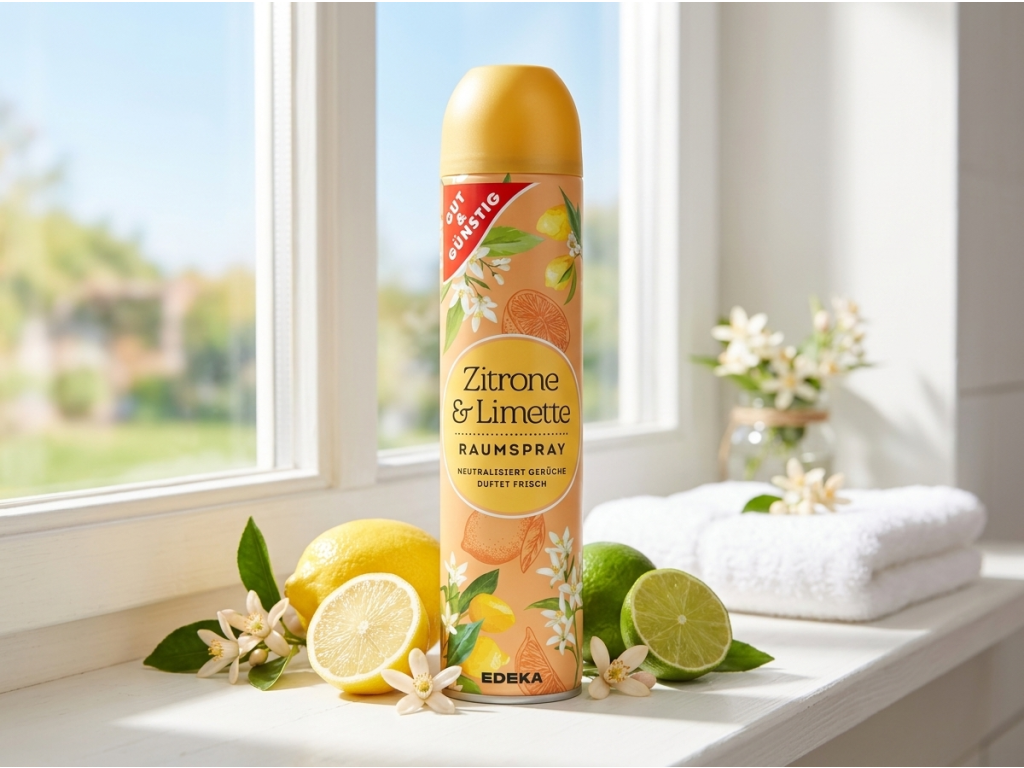 G&G Citrón a limetka osvěžovač vzduchu 300 ml v koupelně