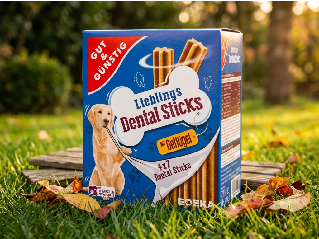 G&G dentální tyčinky pro psy v přírodě