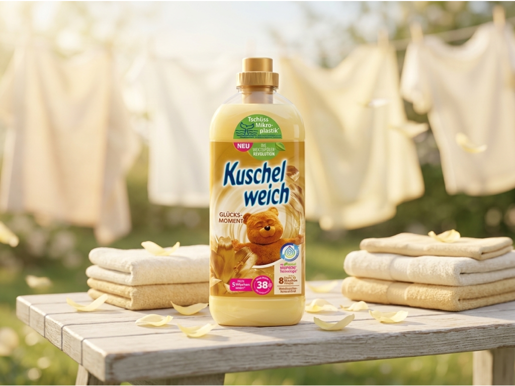 Kuschelweich aviváž Momenty štěstí 1l 38 PD v domácím prostředí