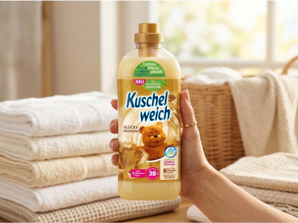 Kuschelweich aviváž Momenty štěstí 1l 38 PD v ruce