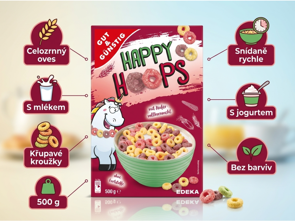 G&G Happy Hoops - výhody