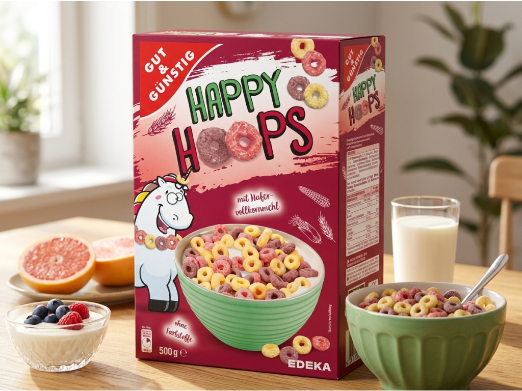 G&G Happy Hoops snídaně
