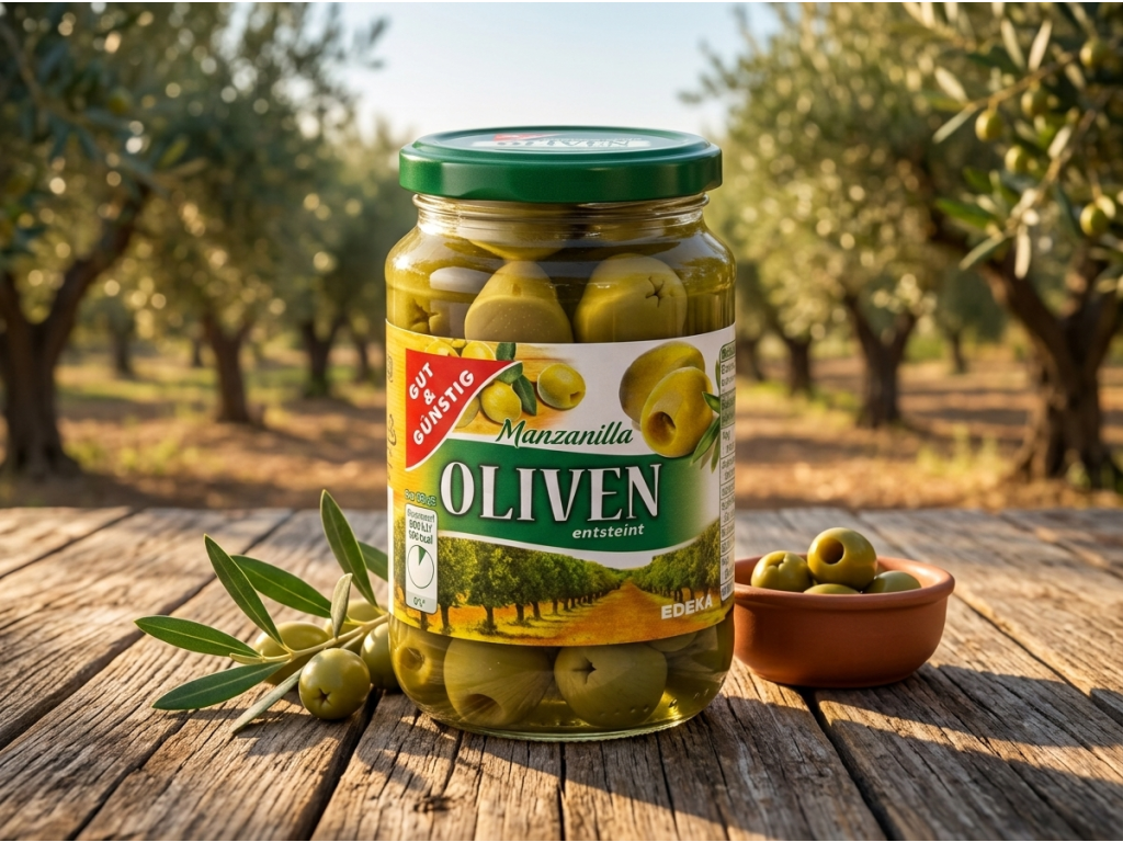 G&G zelené olivy vypeckované 340g - olivy ve středomořském prostředí