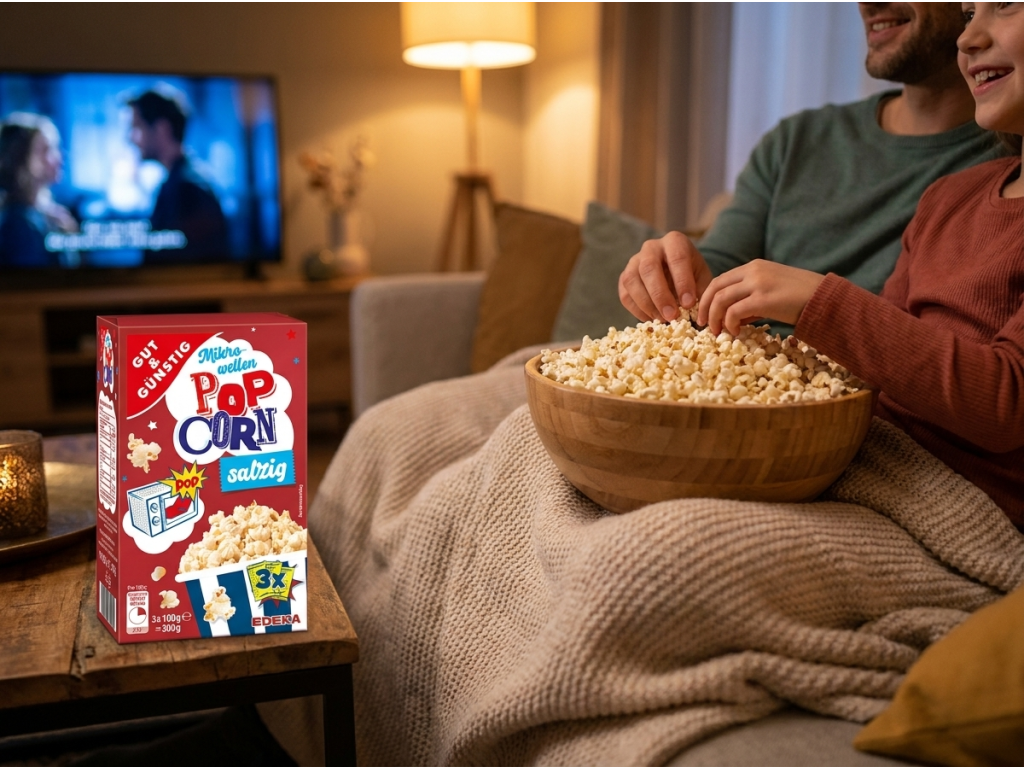 G&G Popcorn do mikrovlnky - rodinný filmový večer