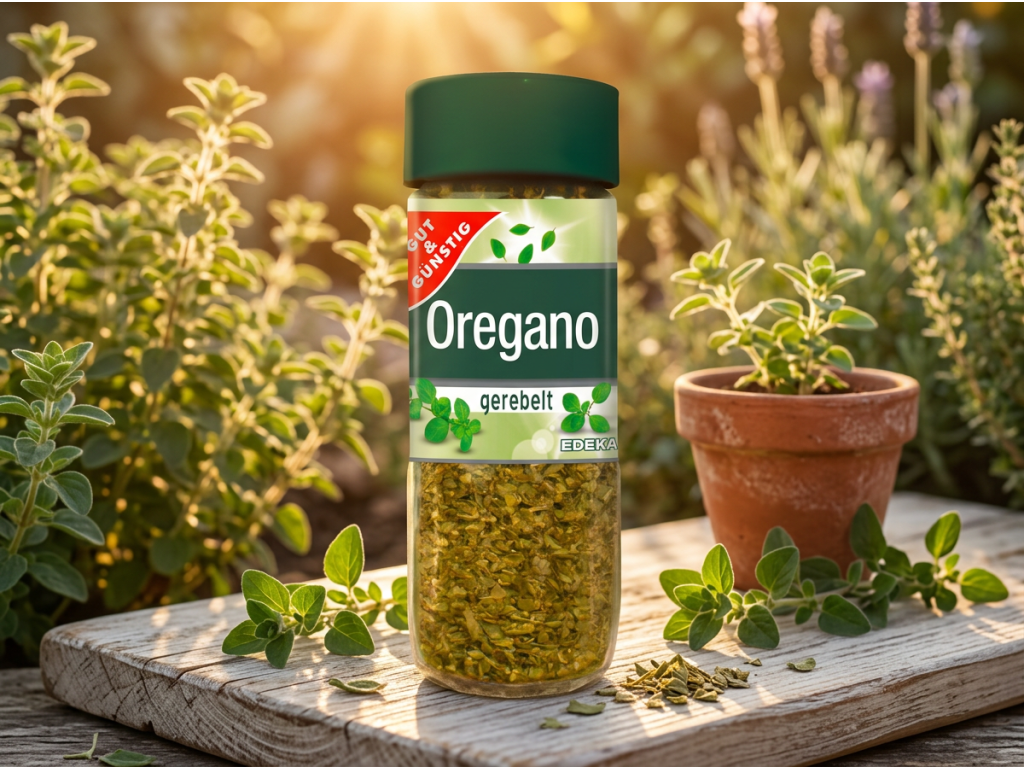 Sušené oregano G&G s čerstvými bylinkami