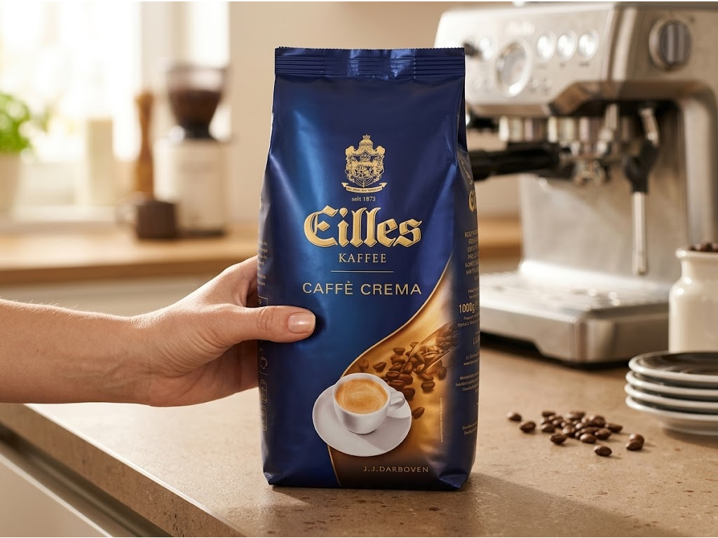 Eilles Caffé Crema v ruce