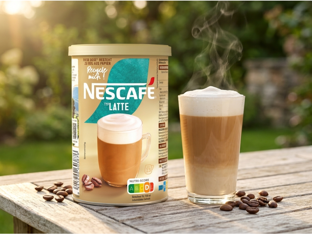 Nescafé Latte 230 g v přírodním prostředí