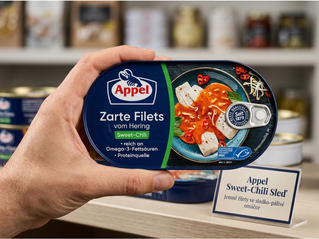 Appel sleďové filety v omáčce se sladkým chilli - balení v ruce