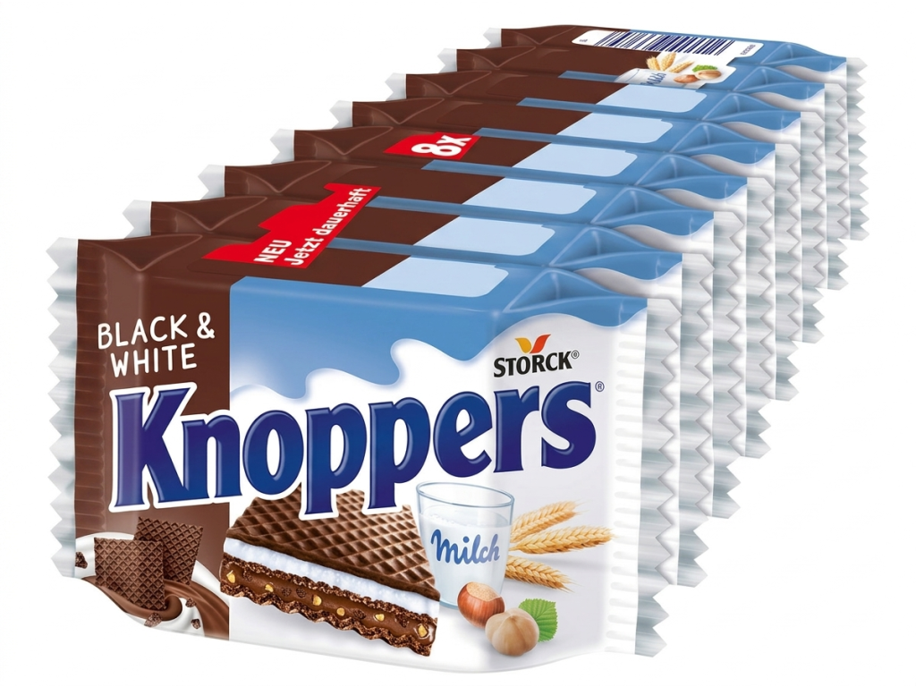 Knoppers Black & White v přírodním prostředí