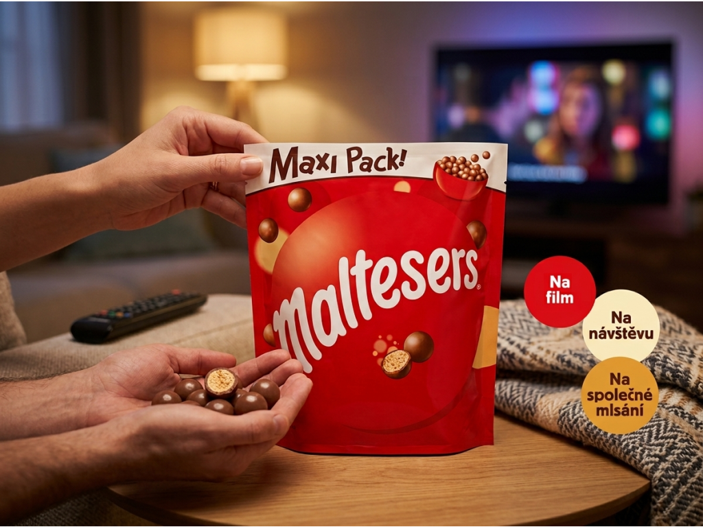 Maltesers Maxi Pack ke sdílení u filmu