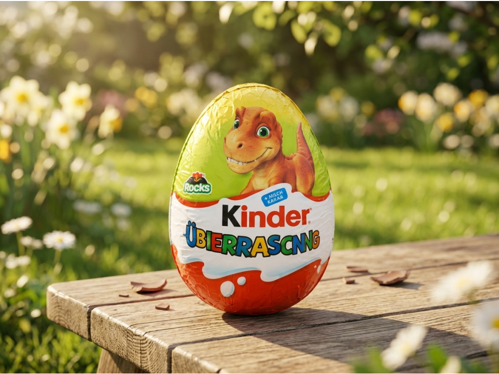 Kinder čokoládové vajíčko s překvapením 20 g v rodinném prostředí