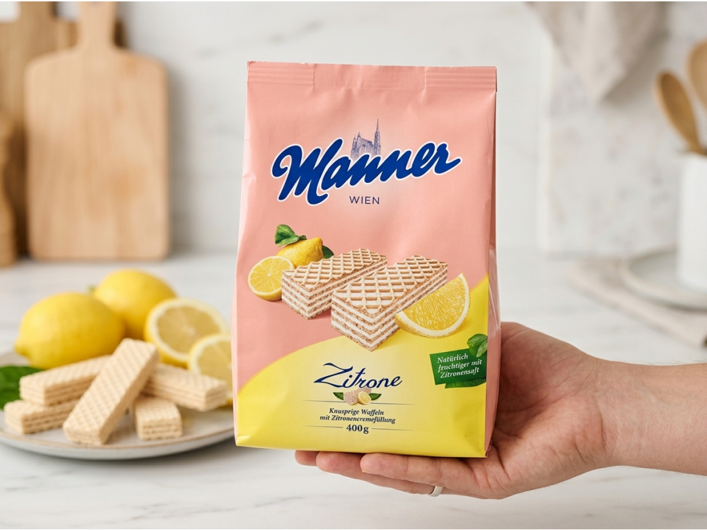 Manner Citronové řezy v ruce