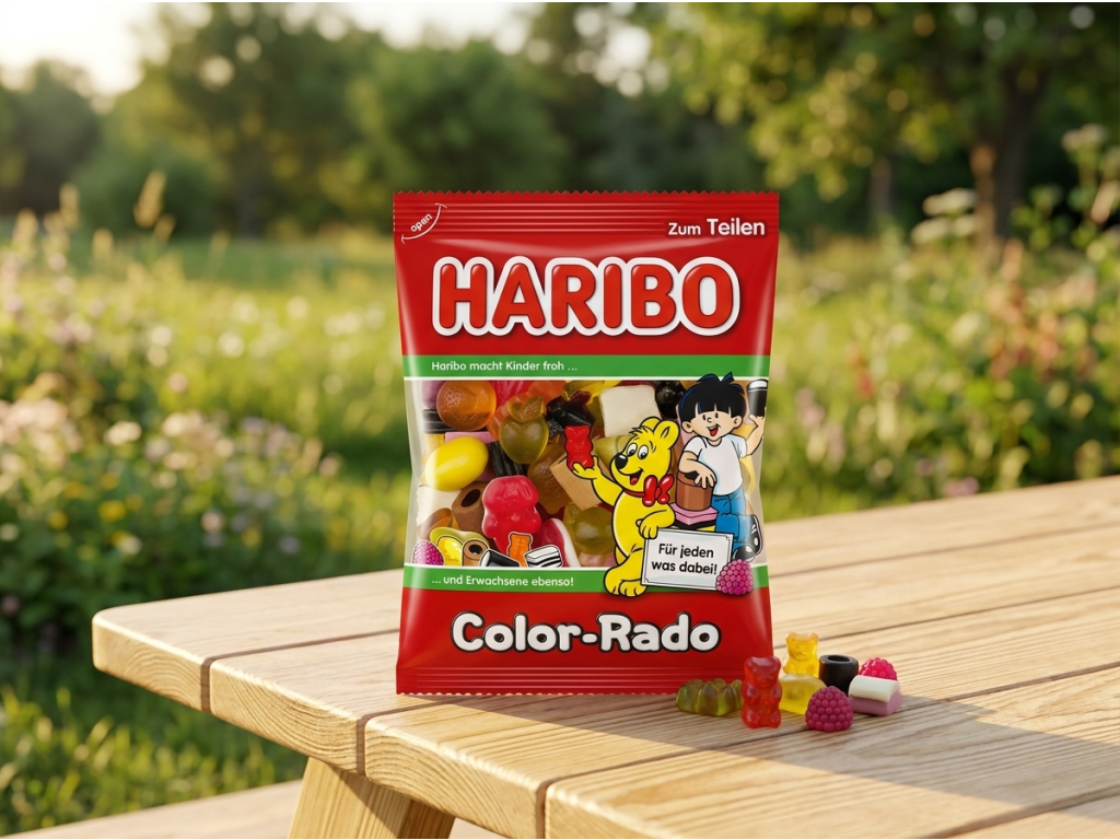 Haribo Color-Rado 175 g v přírodě