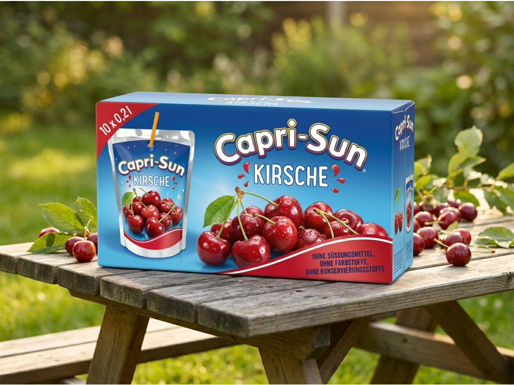 Capri-Sun Třešeň 10 x 200 ml v přírodě