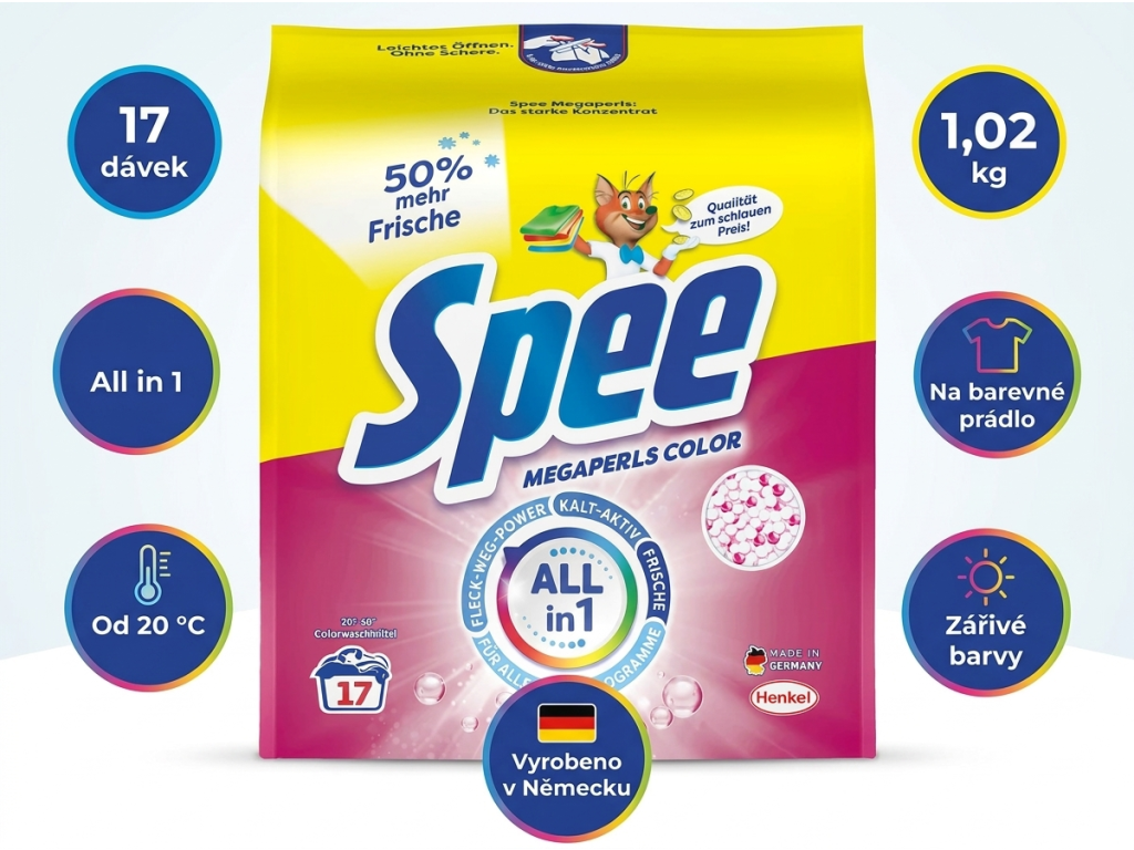 Spee Color Megaperls - přehled výhod