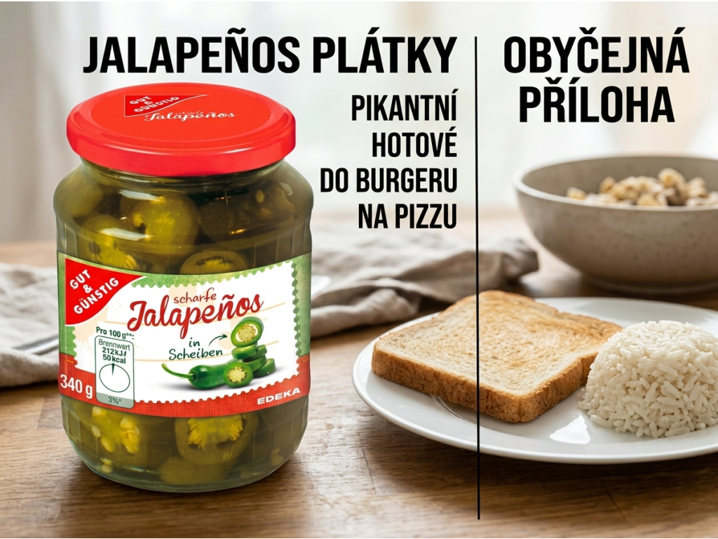 Srovnání G&G jalapeños