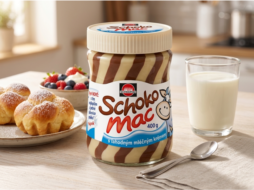 Schwartau SchokoMac na snídani