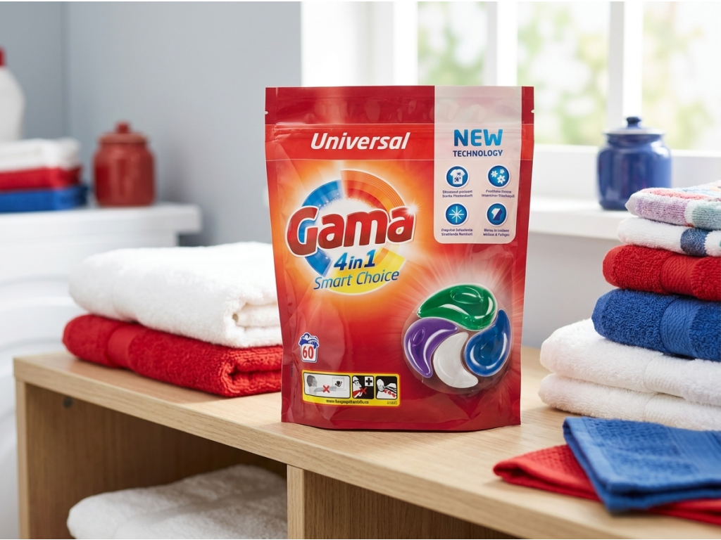 Vizir Gama Caps XL univerzální prací kapsle - svěží praní