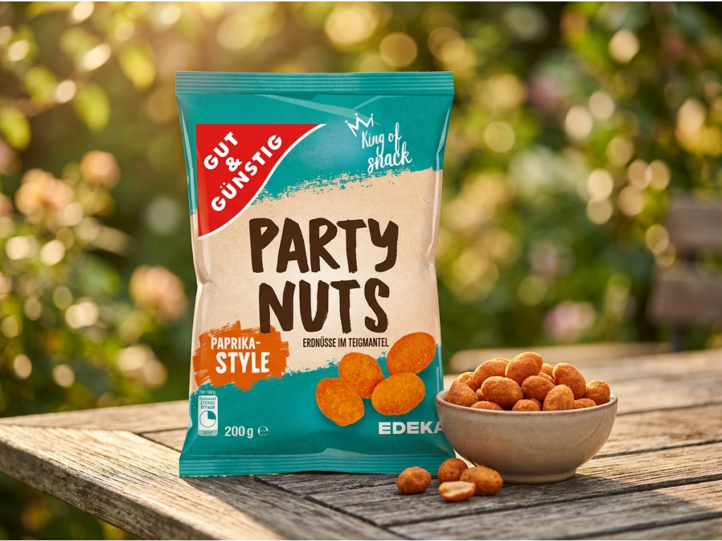 G&G Party Nuts - arašídy v přírodním prostředí