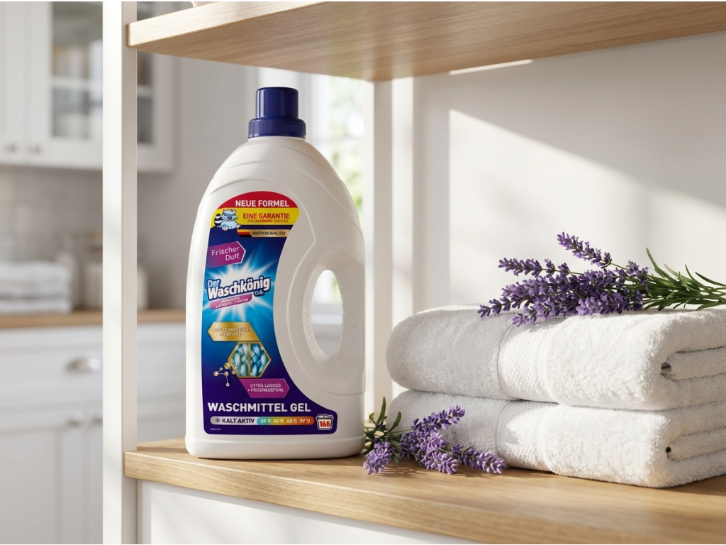 Waschkönig Universal Lavender prací gel 5 l - přirozené použití