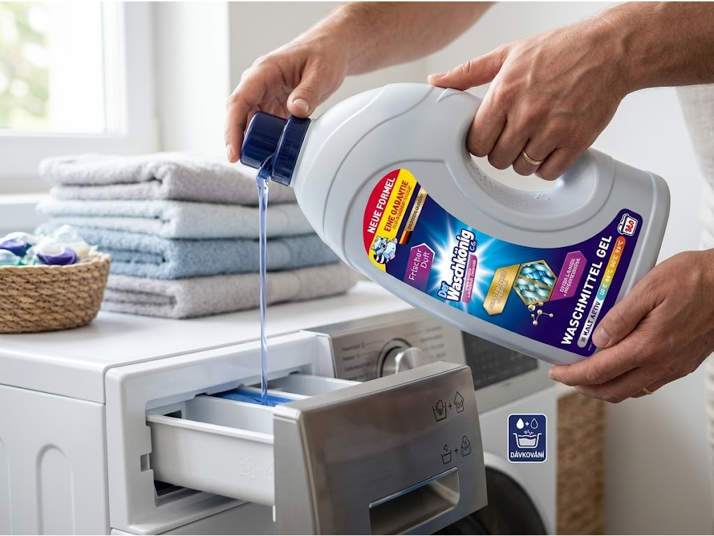 Waschkönig Universal Lavender prací gel 5 l - používání v domácnosti