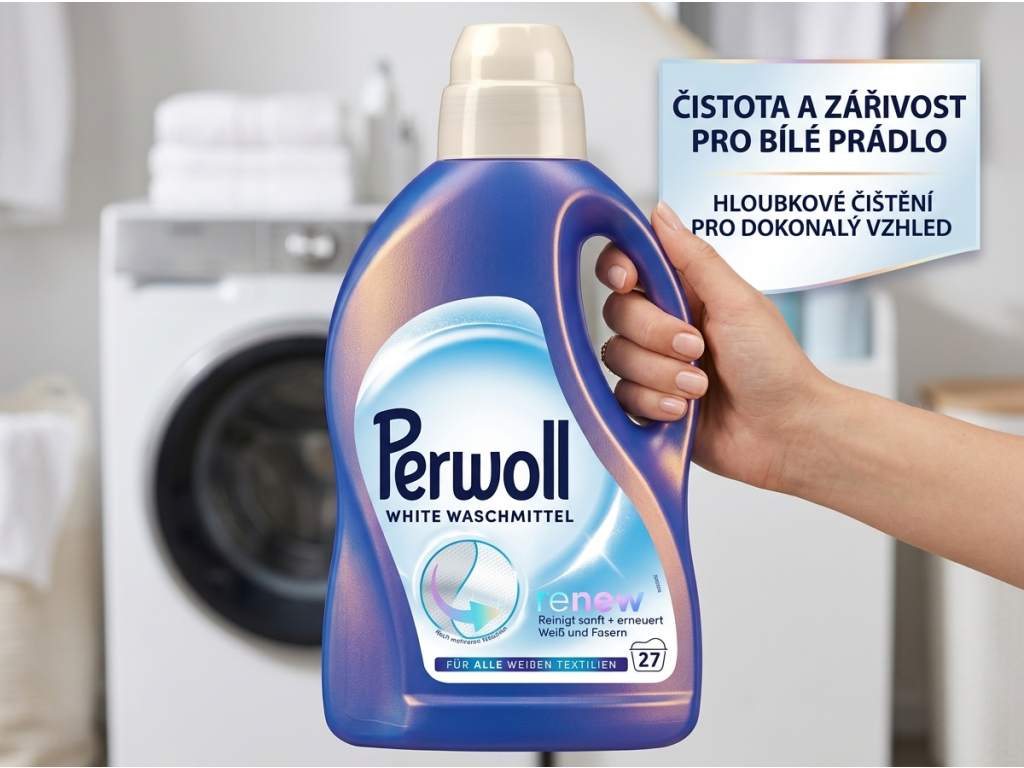 Perwoll Renew White lahev v ruce