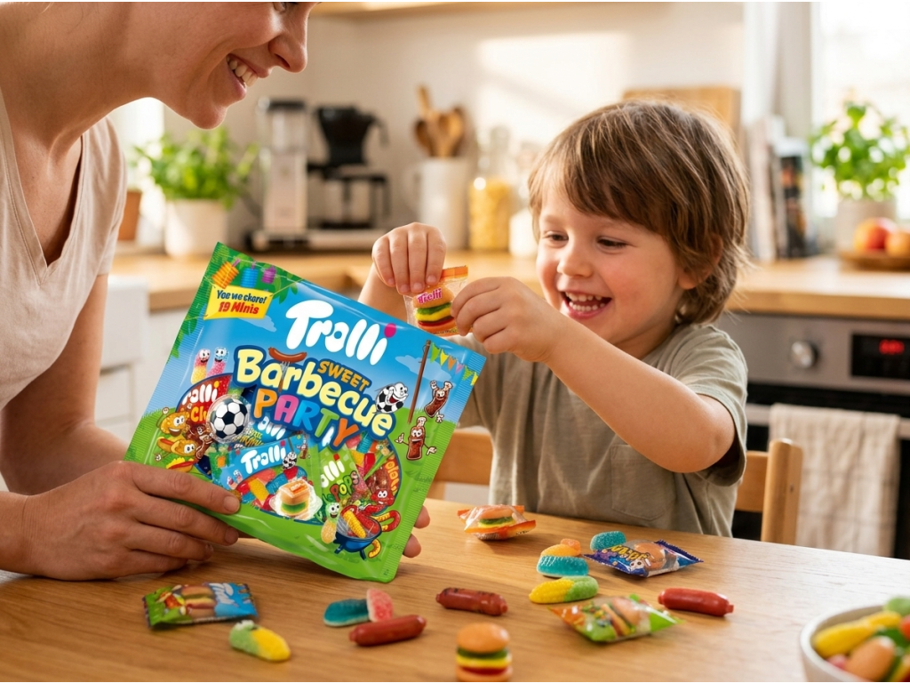 Trolli Sweet Barbecue Party - sdílení s dětmi