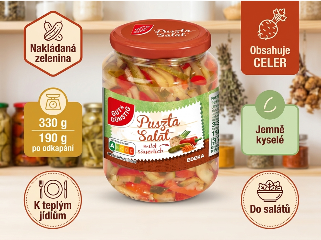 G&G Puszta salát - přehled výhod