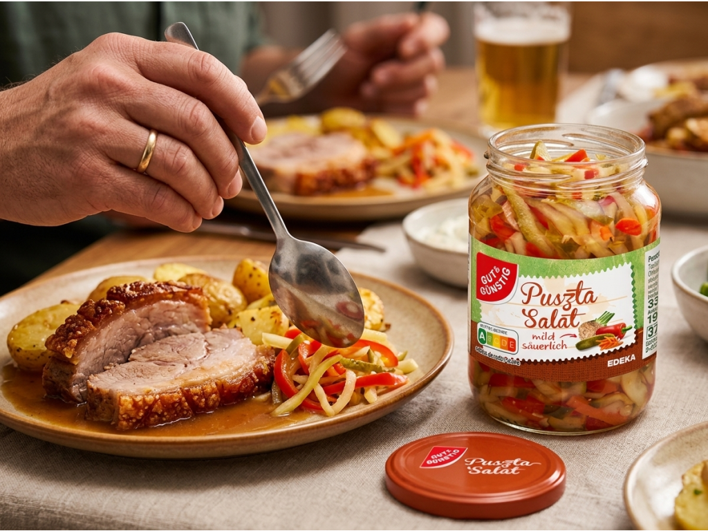 G&G Puszta salát - použití u jídla